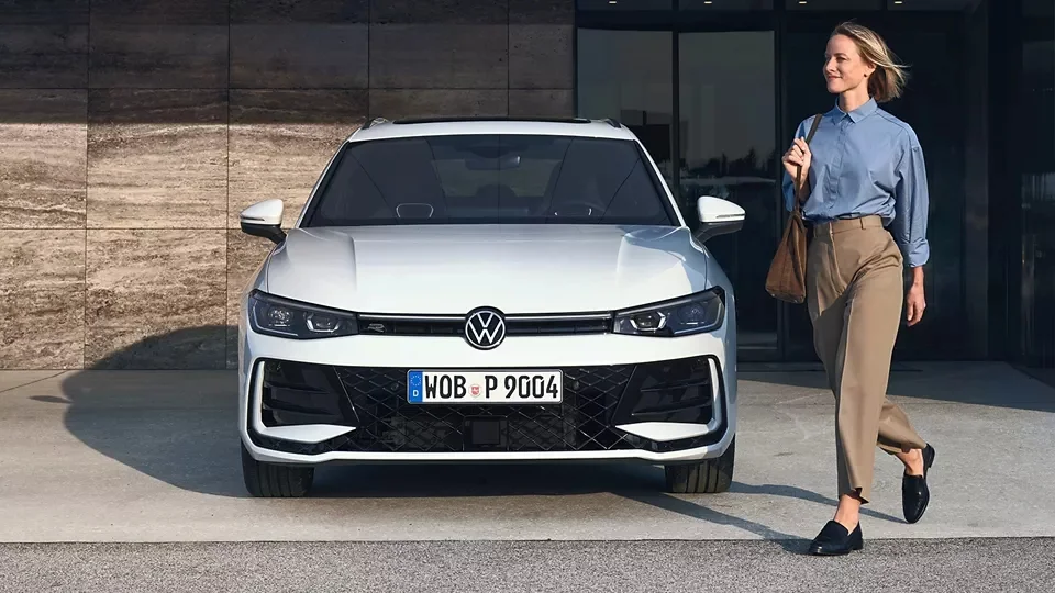 Das Exterior des VW Passat