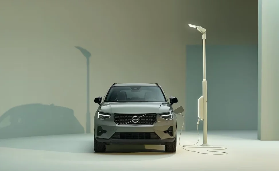 Die Frontansicht des Volvo XC40.