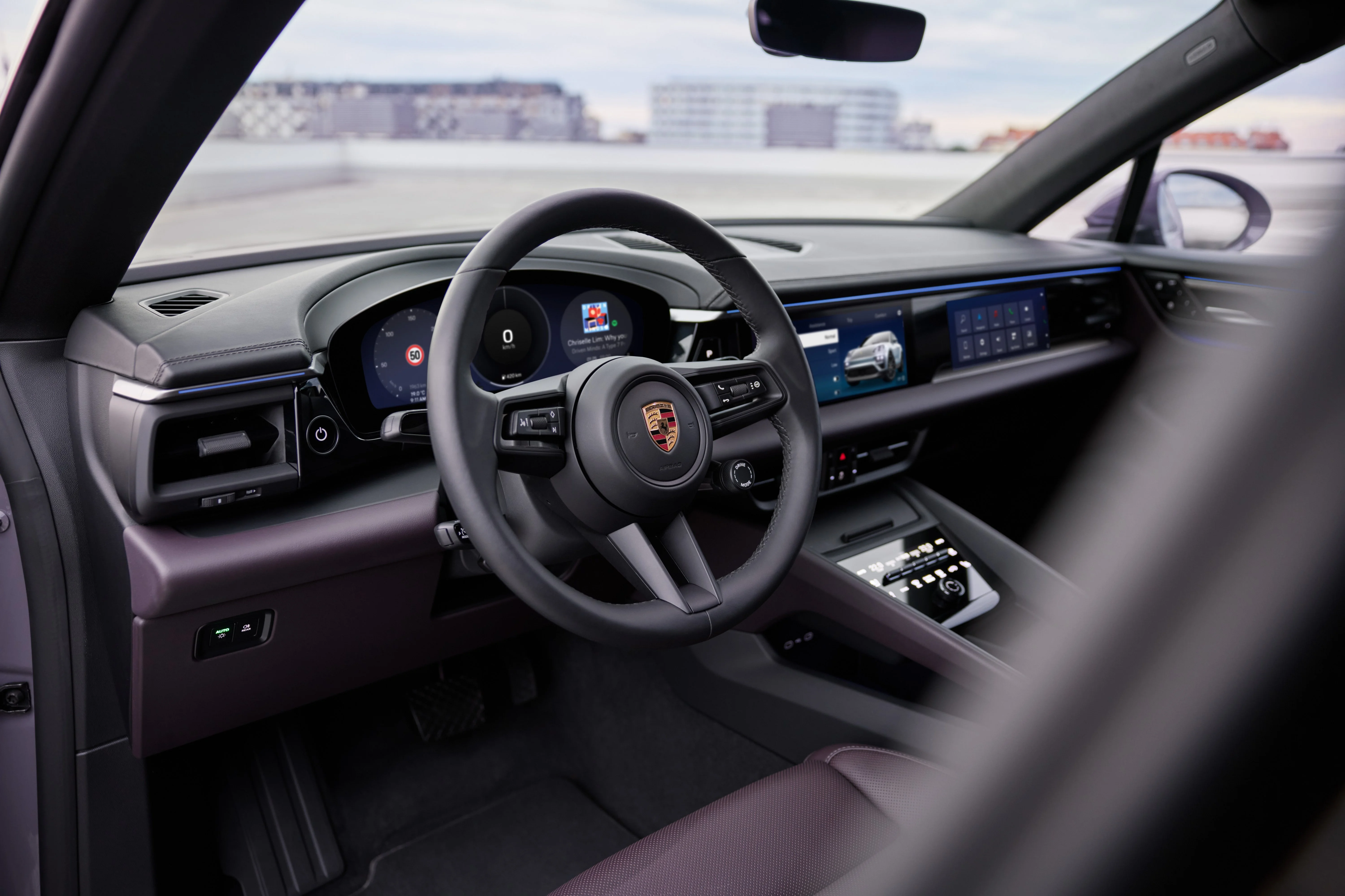 Das Interieur des Porsche Macan 4.