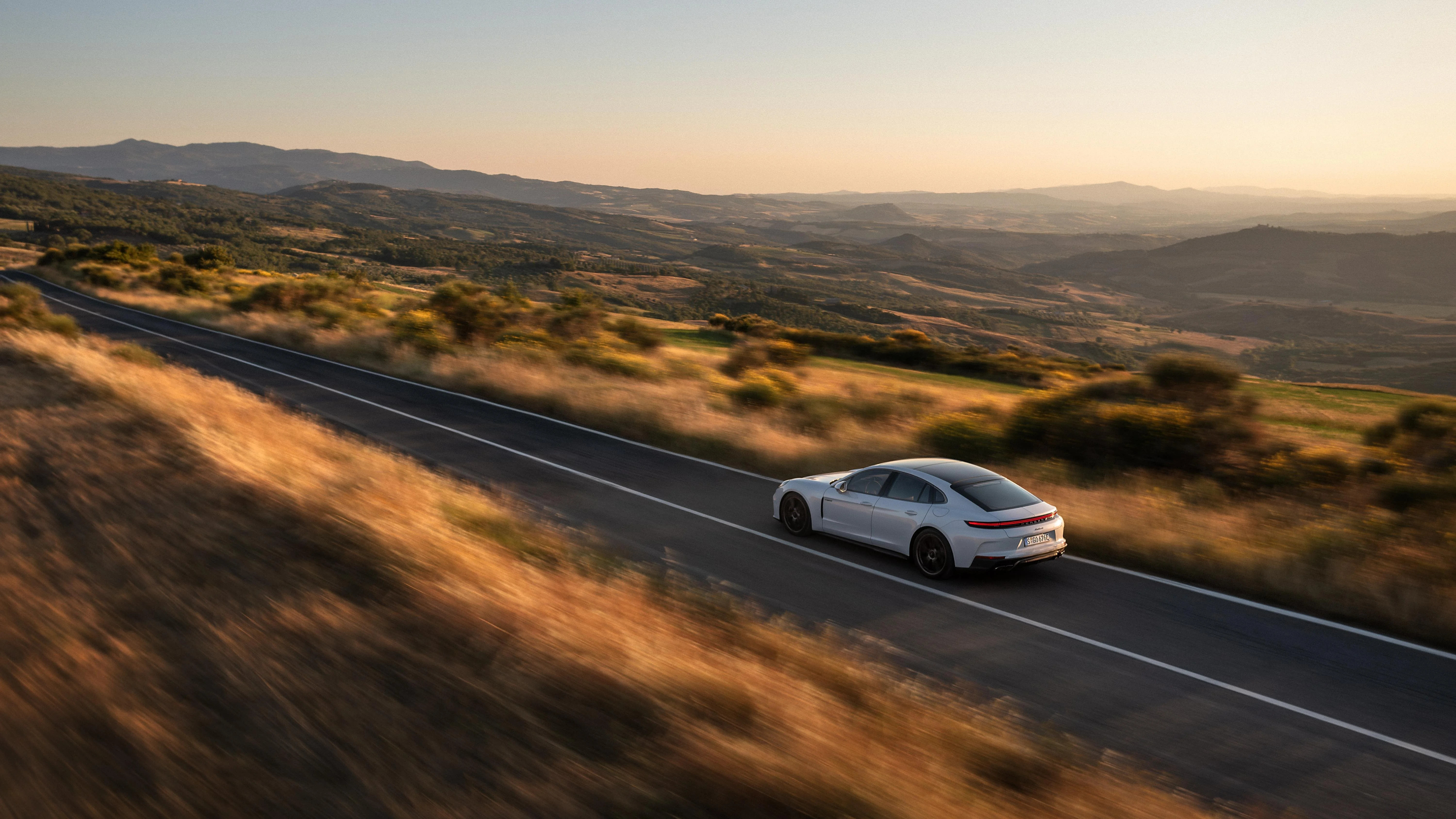 Außenansicht vom Porsche Panamera Turbo S E-Hybrid.