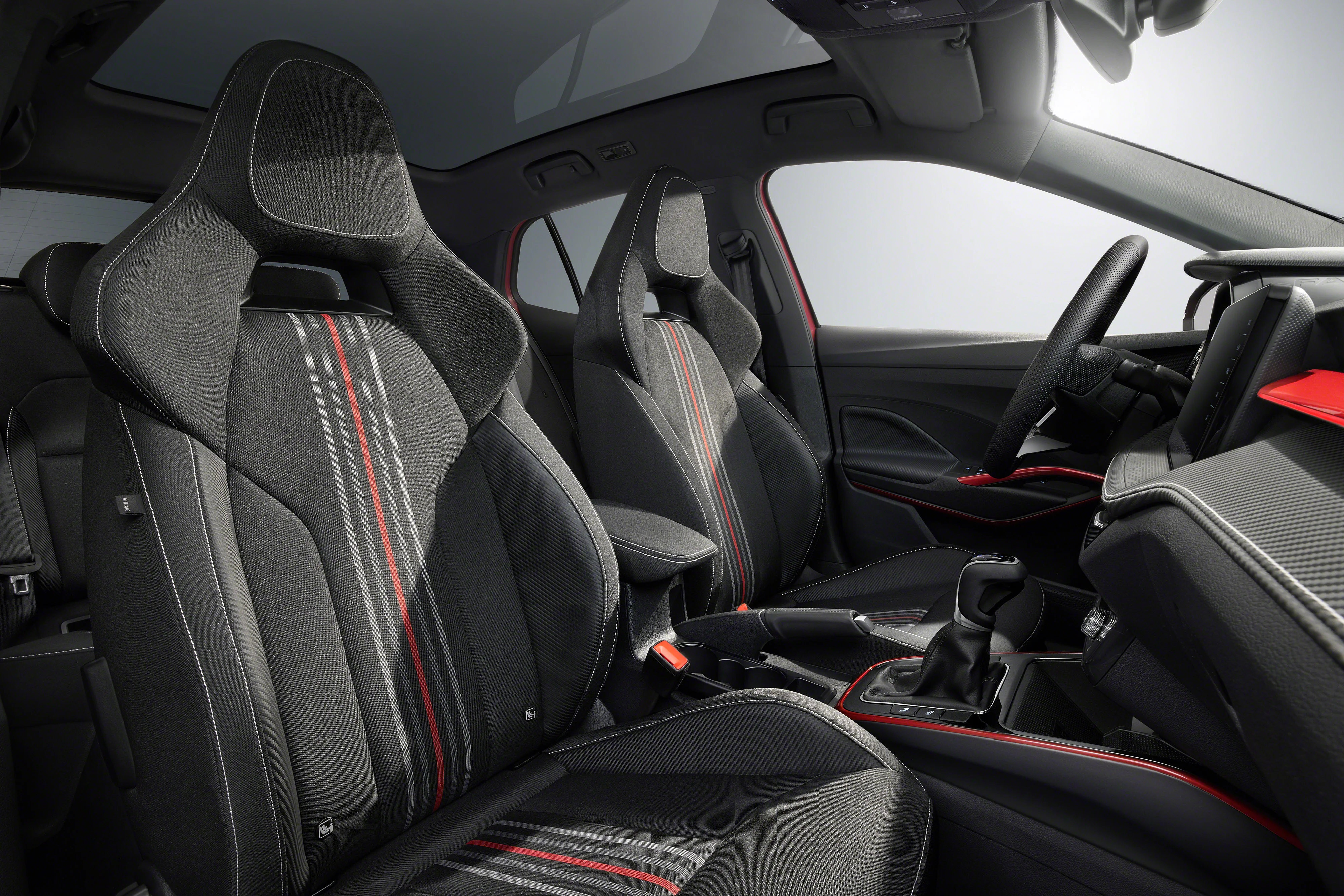 Das sportliche Interior des Fabia MC