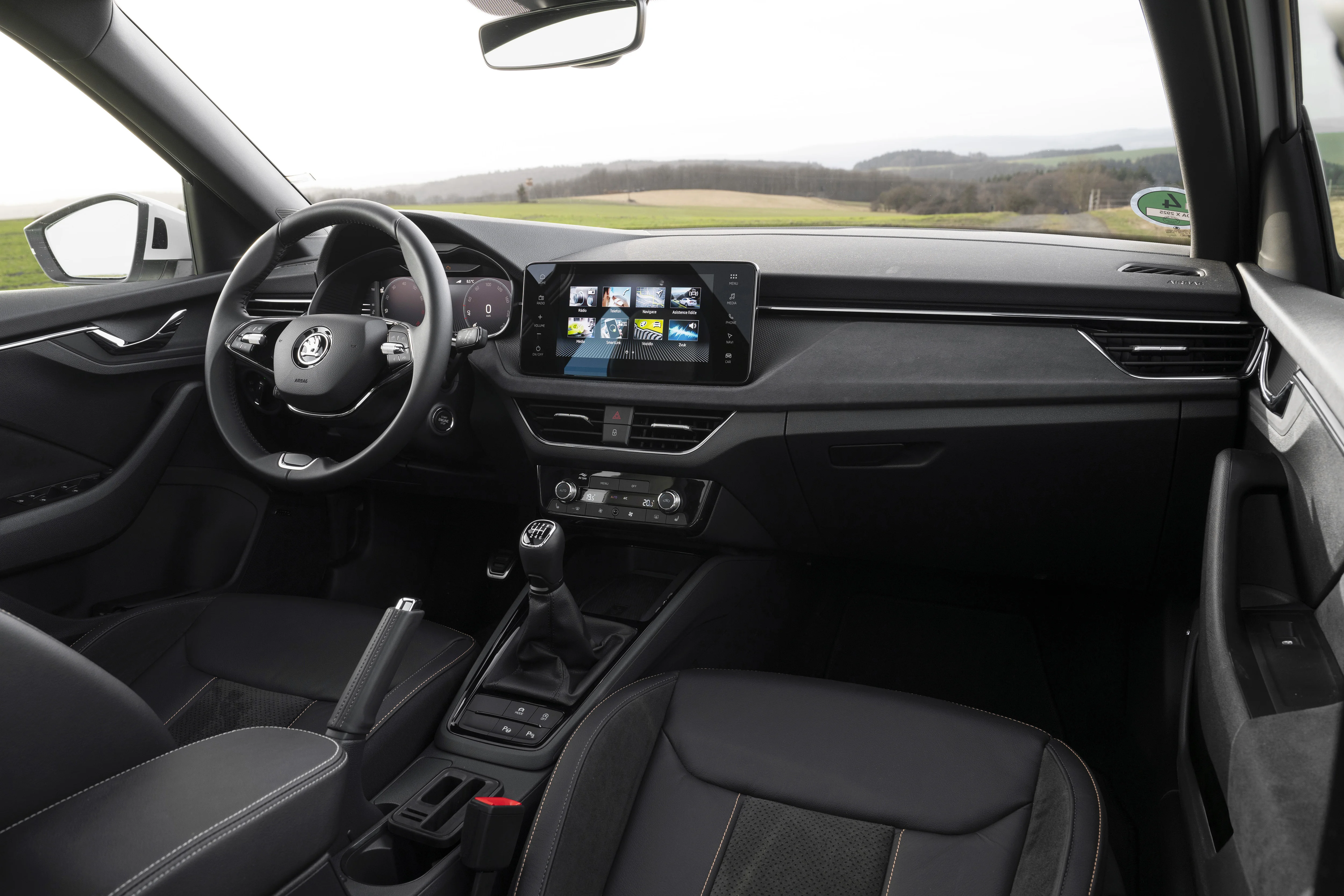 Das Cockpit des Skoda Kamiq Tour