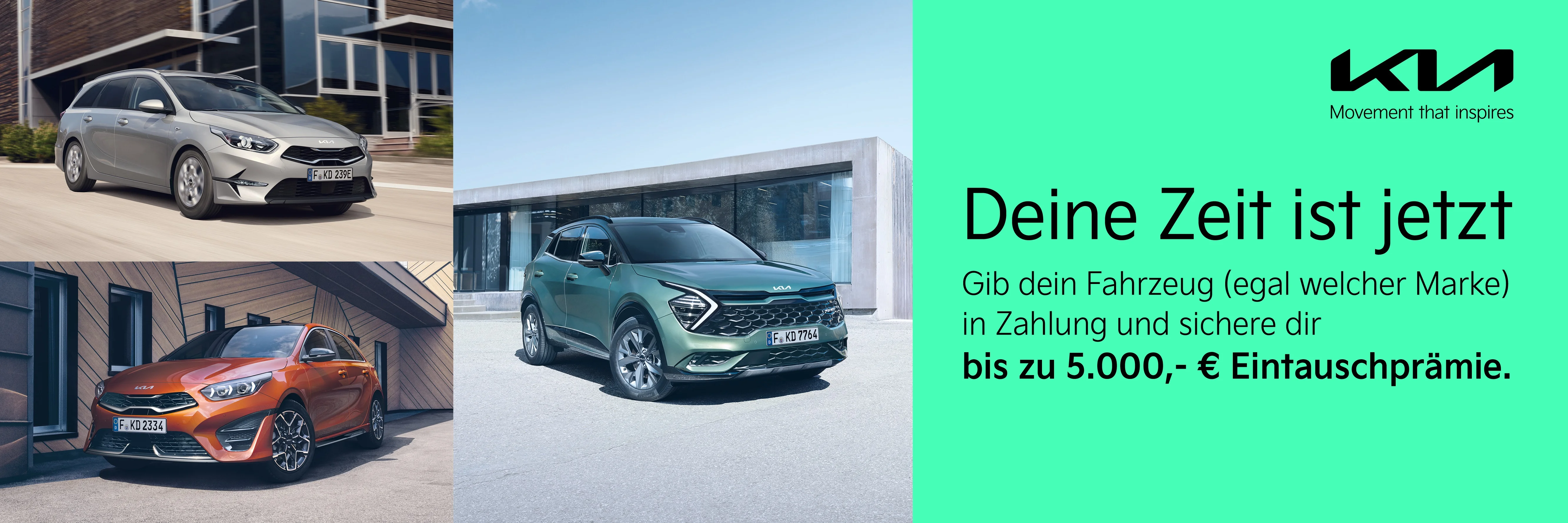 Deine Zeit ist jetzt