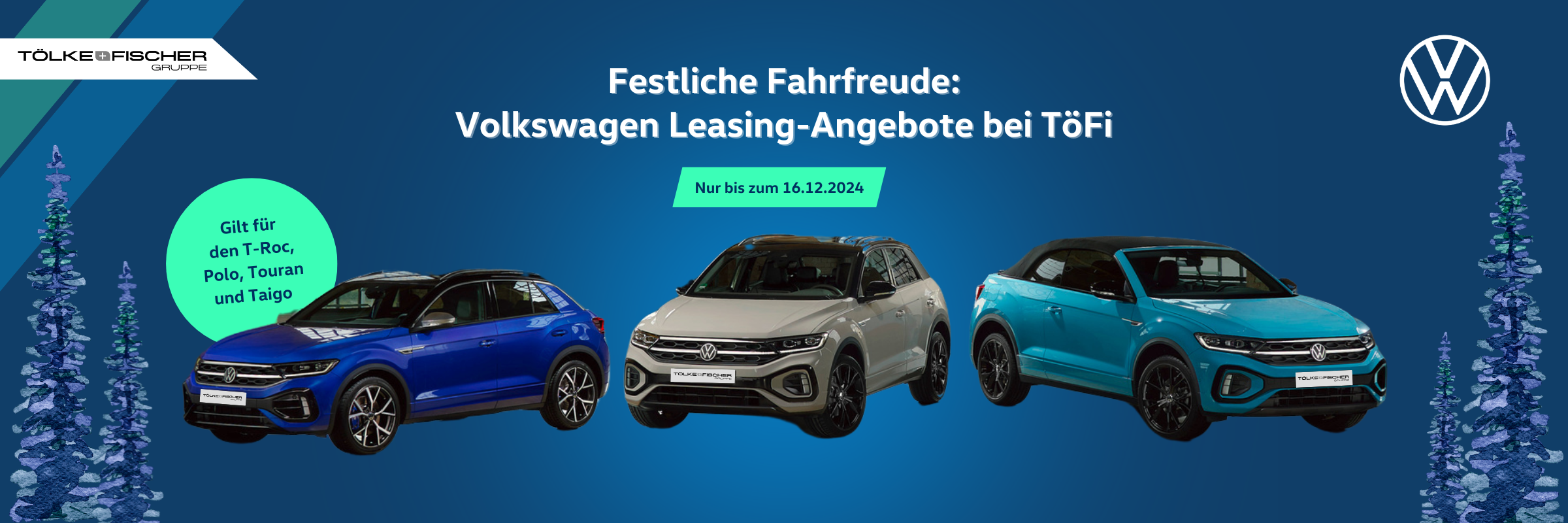 🎄 X-Mas Special: Ihr neues VW-Modell wartet auf Sie! 🎄