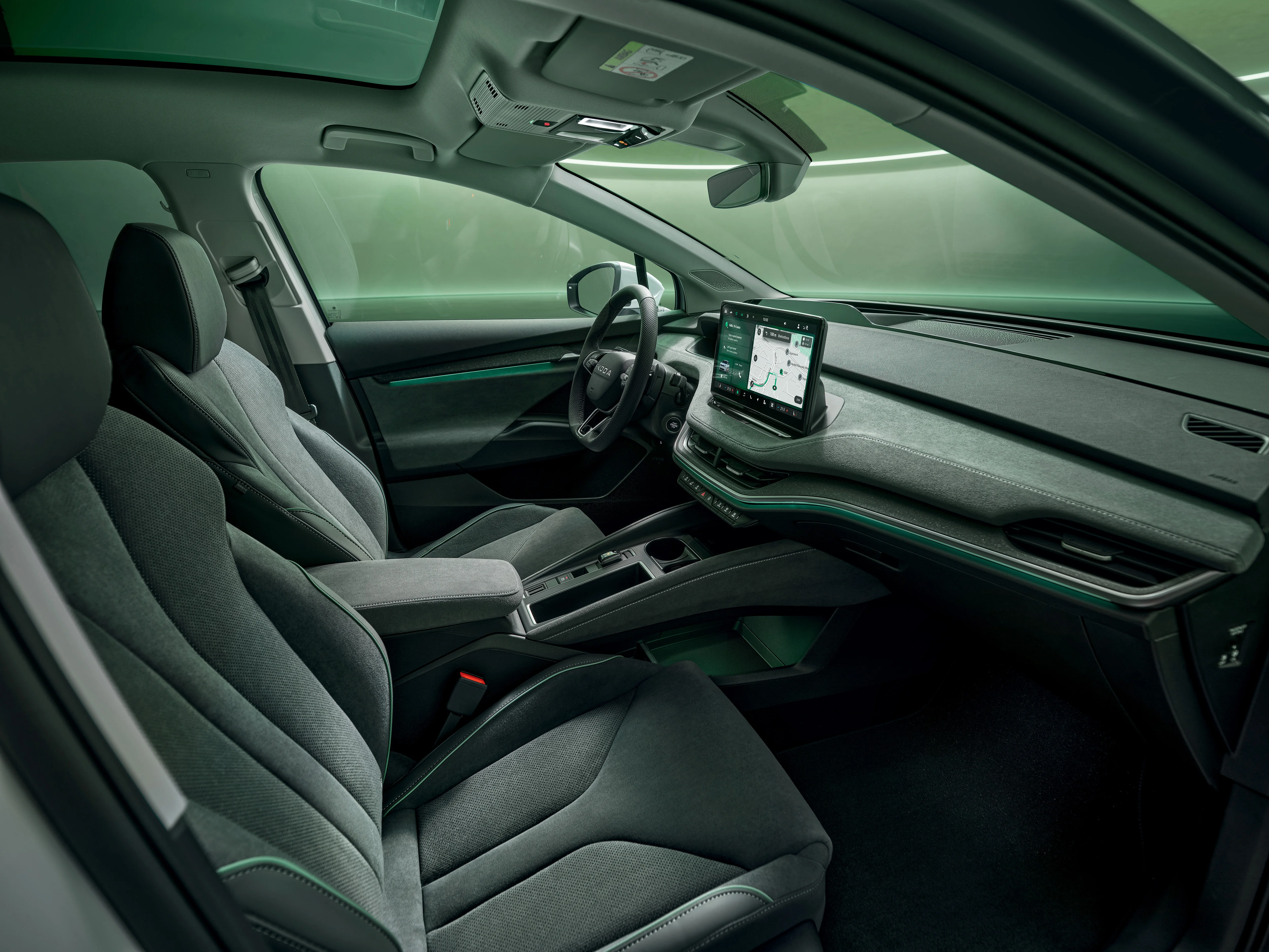 Der Innenraum des Skoda Enyak