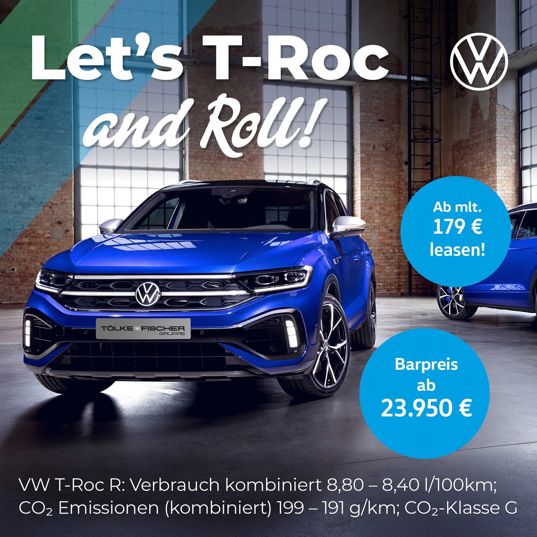 VW T-Roc Sonderleasing